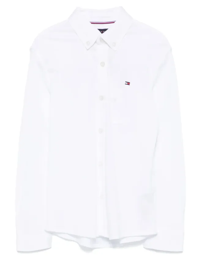 Tommy Hilfiger Junior Tommy Hilfiger Junior ピケ織りシャツの商品画像