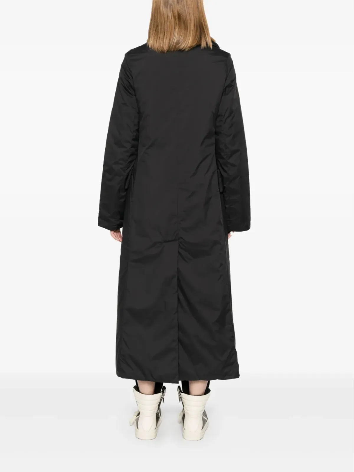 Y-3 パッド入りコート - ブラック - 画像4