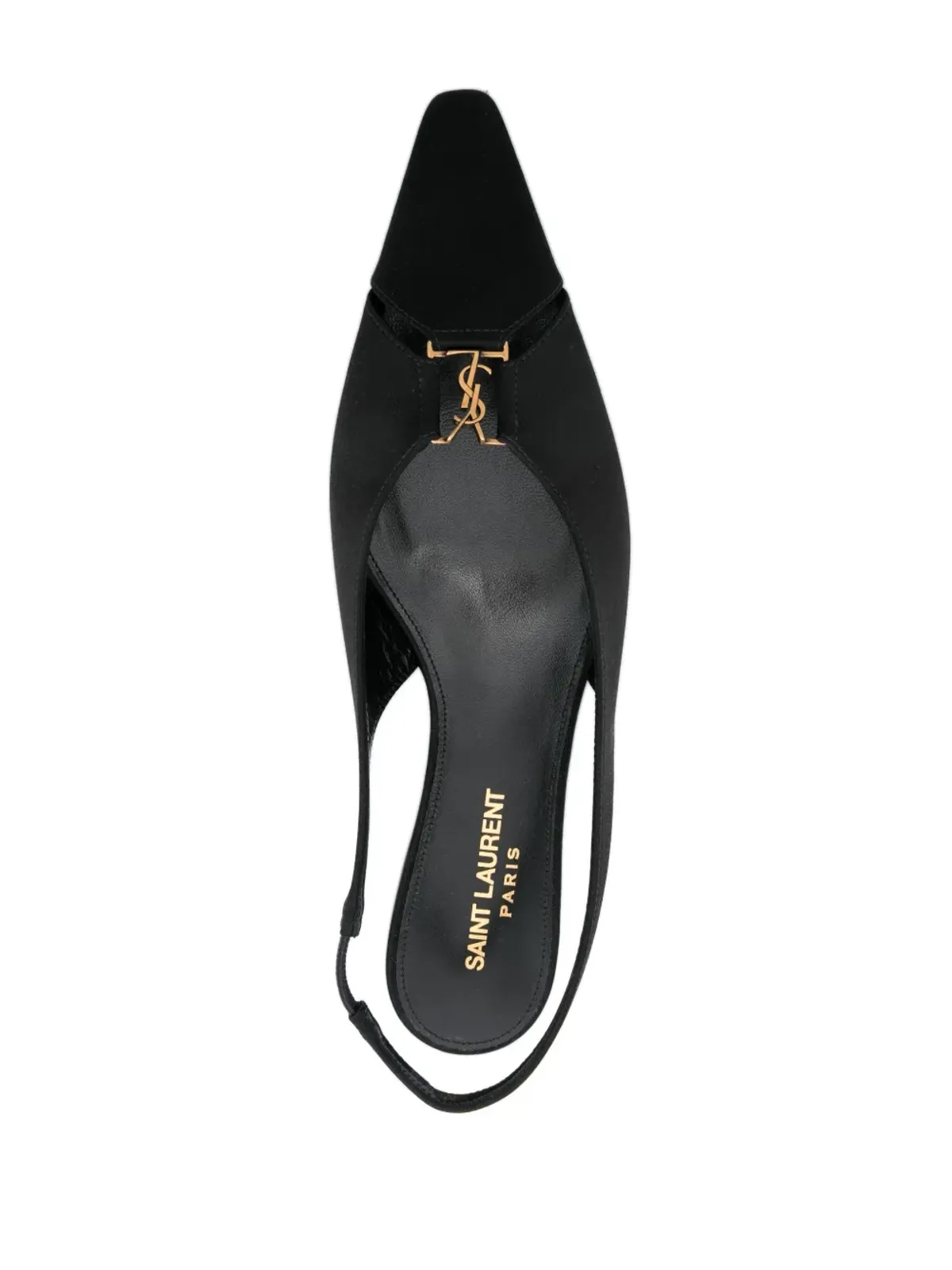 Saint Laurent バビロン スリングバックパンプス - 画像4