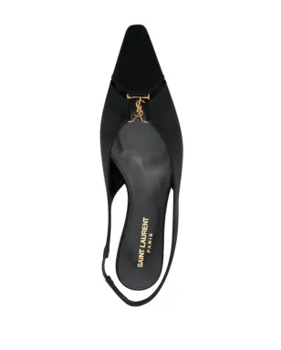 Saint Laurent バビロン スリングバックパンプス - サムネイル4
