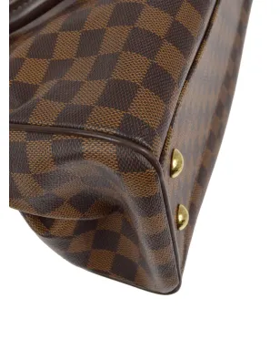 Louis Vuitton ビンテージ 2011年 ダミエ・エベヌ Trevi PM ツーウェイ バッグ ブラウン - サムネイル5