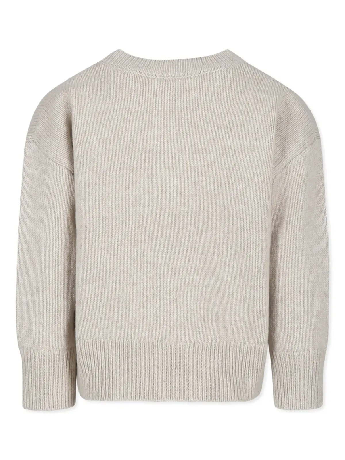 Petit Bateau heart jumper - Neutrals - 画像2