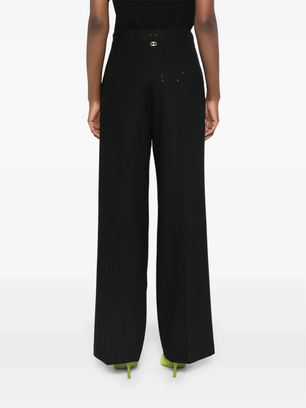 TWINSET スパンコール付きパンツ - 画像4