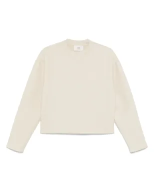 AMI Paris クルーネックセーター - ニュートラル - サムネイル1
