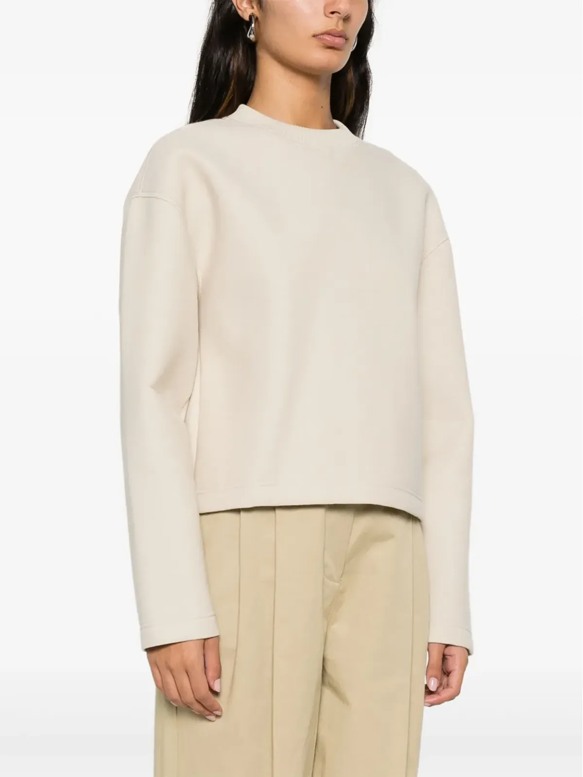 AMI Paris クルーネックセーター - ニュートラル - 画像3