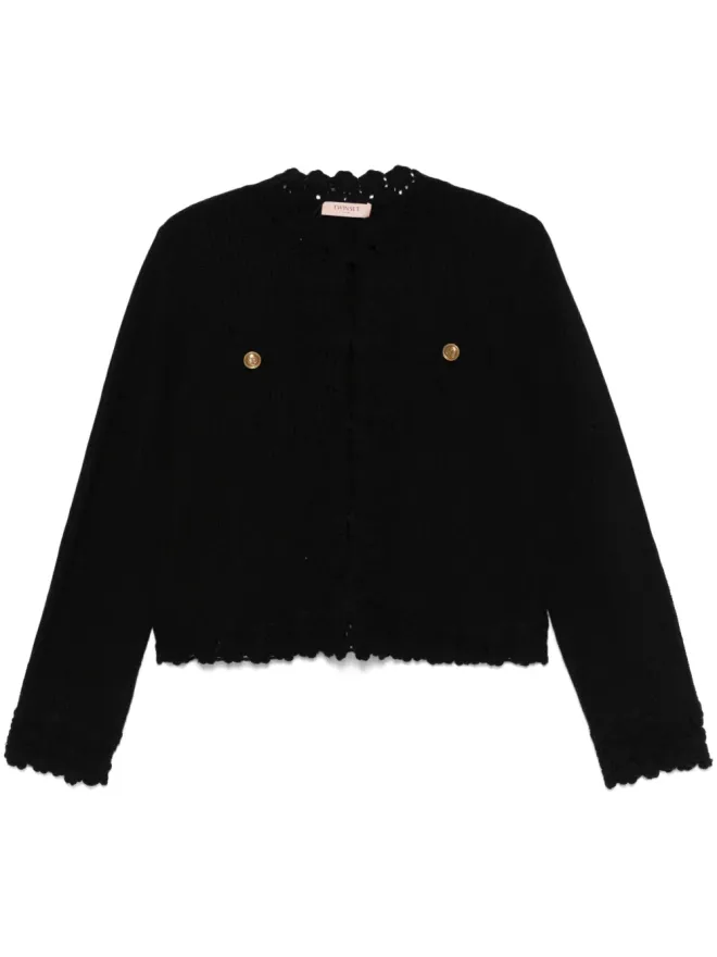 TWINSET TWINSET クロシェット トリム カーディガンの商品画像