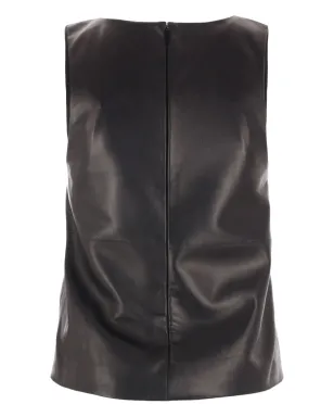 Saint Laurent レザー トップ - サムネイル2