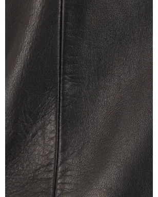 Saint Laurent レザー トップ - サムネイル3