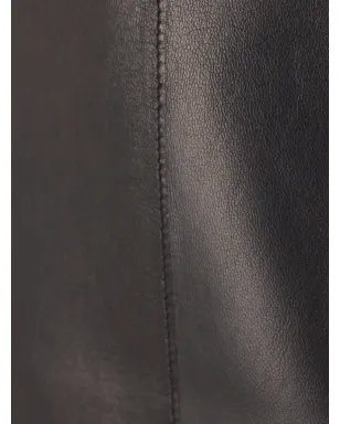 Saint Laurent レザー トップ - サムネイル4