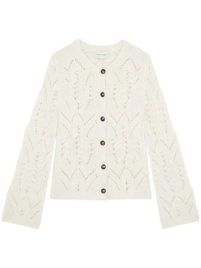 Loulou de Saison LouLou de Saison ボタン留め長袖カーディガンの商品画像