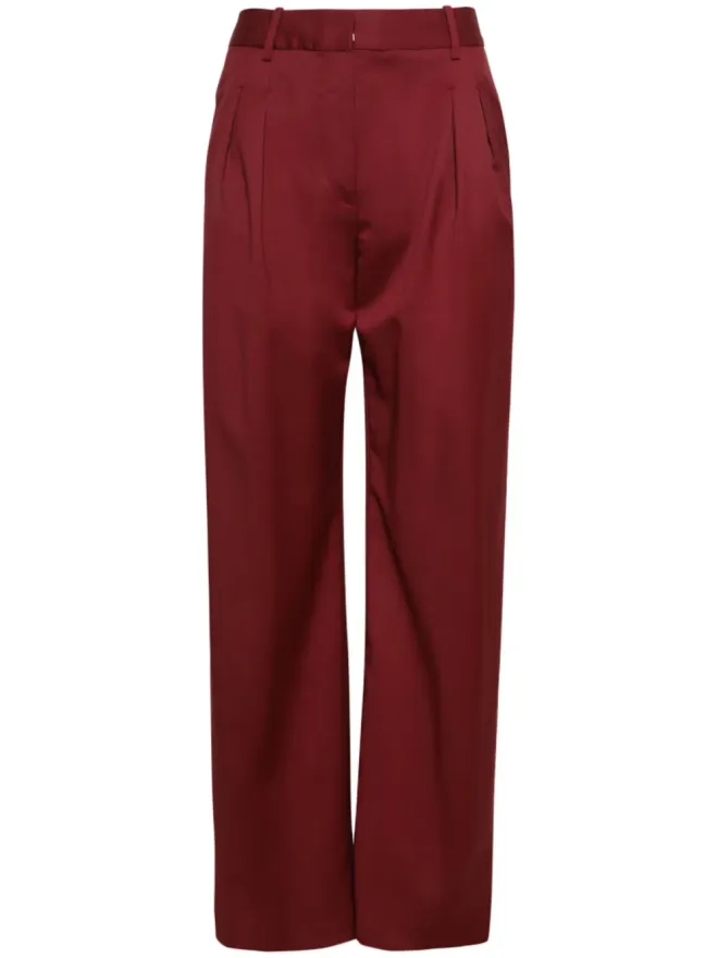 Loulou de Saison LouLou de Saison シルク ハイウェストパンツの商品画像