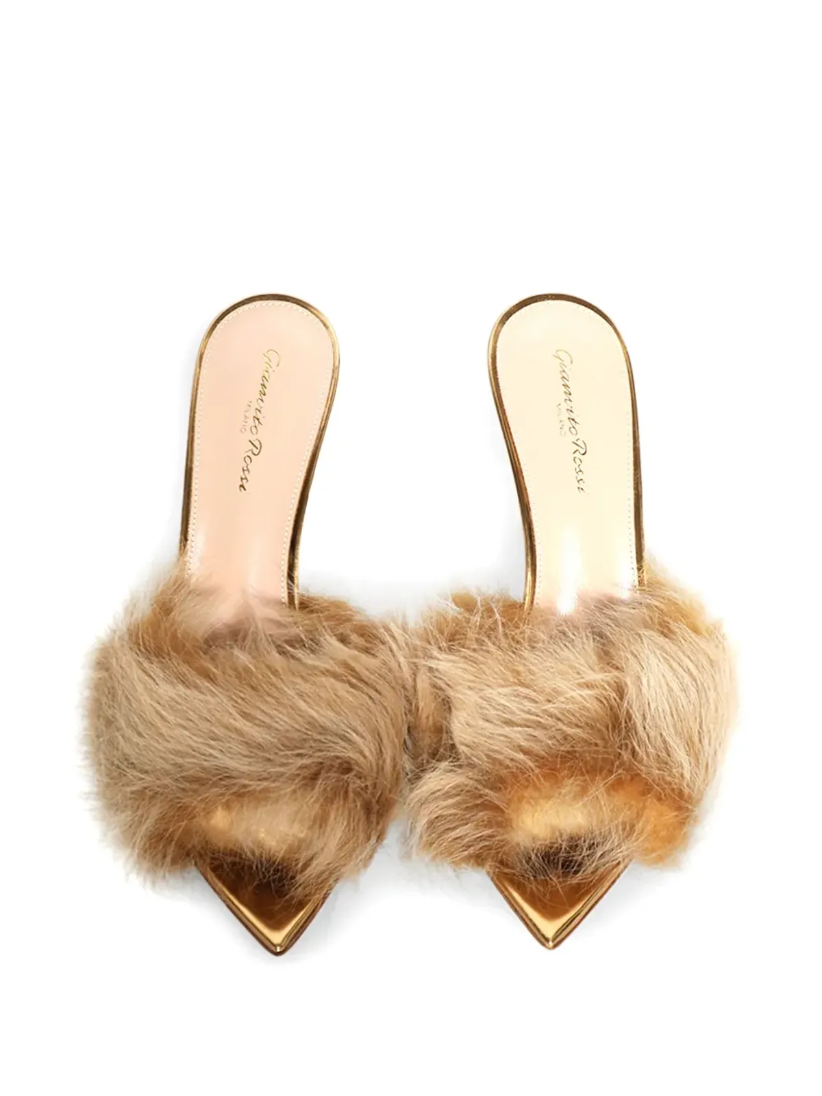 Gianvito Rossi アリエス サンダル - ゴールド - 画像2