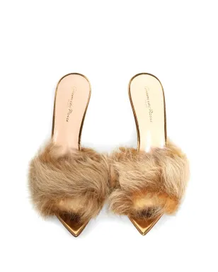 Gianvito Rossi アリエス サンダル - ゴールド - サムネイル2