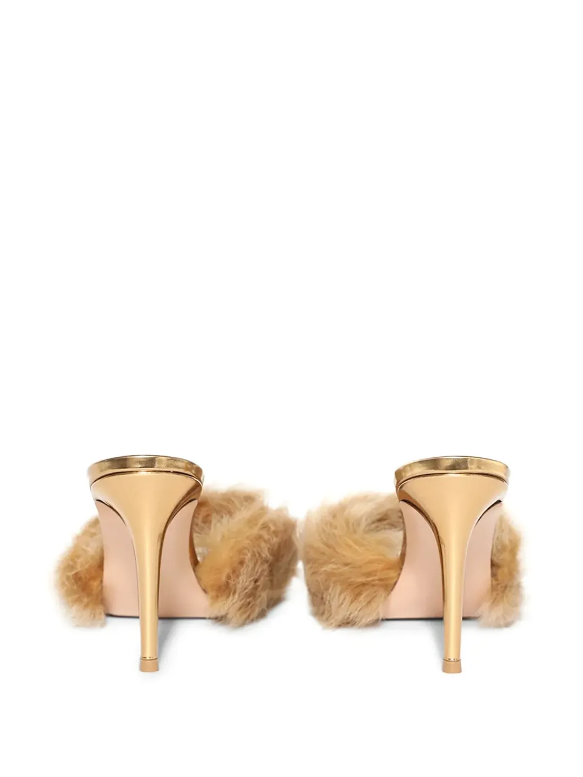 Gianvito Rossi アリエス サンダル - ゴールド - 画像3