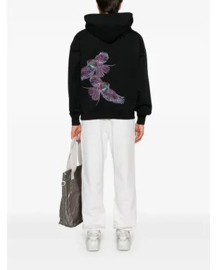 Y-3 × adidas GFX フーディー - ブラック - サムネイル2