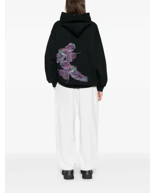 Y-3 × adidas GFX フーディー - ブラック - サムネイル3