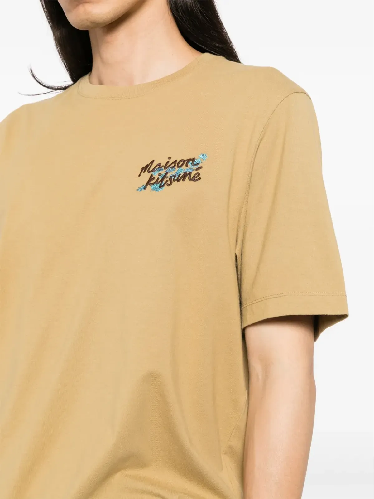 Maison Kitsuné ハンドライティング・コンフォート Tシャツ - 画像5