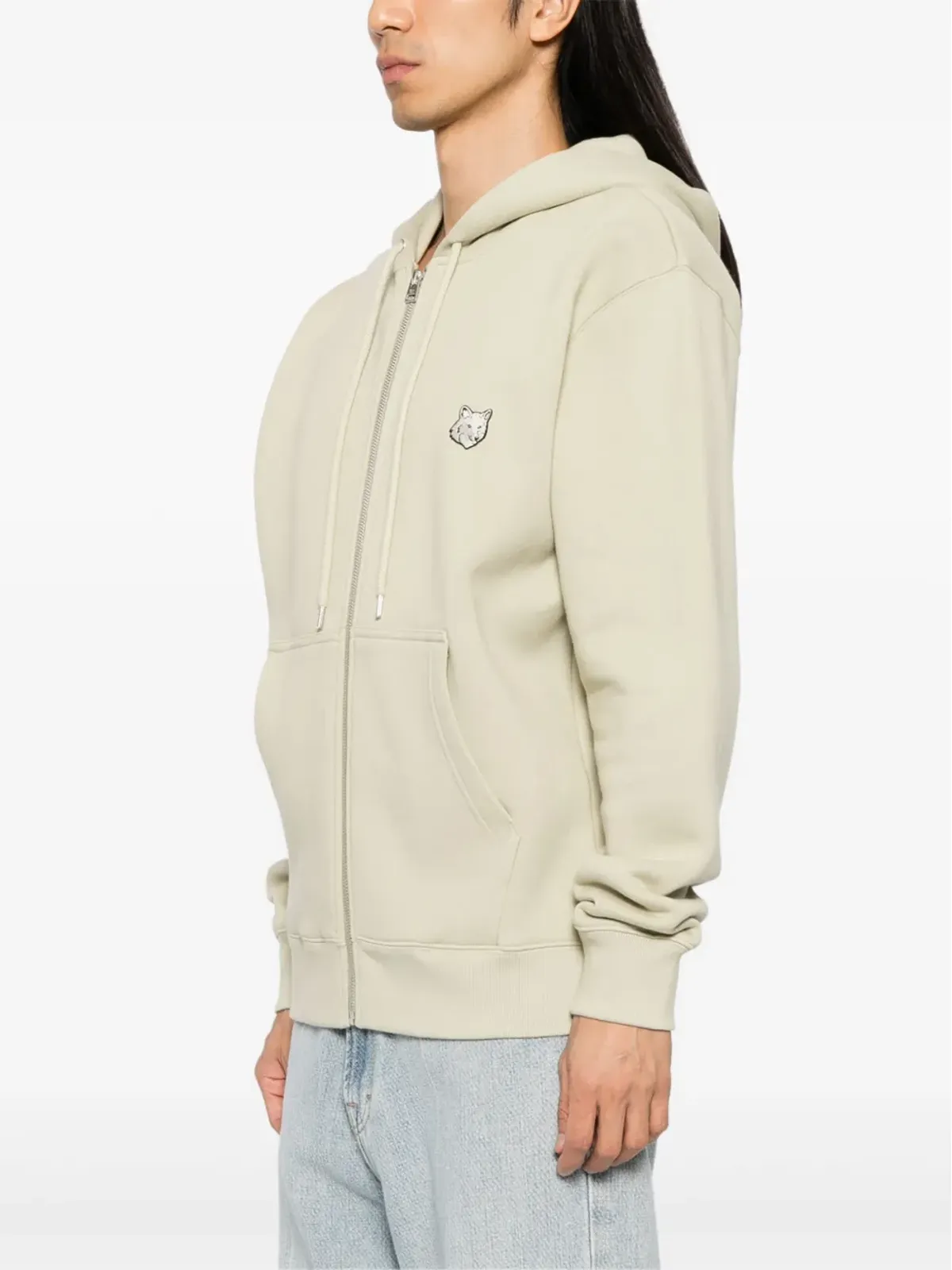 Maison Kitsuné ボールド フォックスヘッド コンフォート フード付きジャケット - 画像3