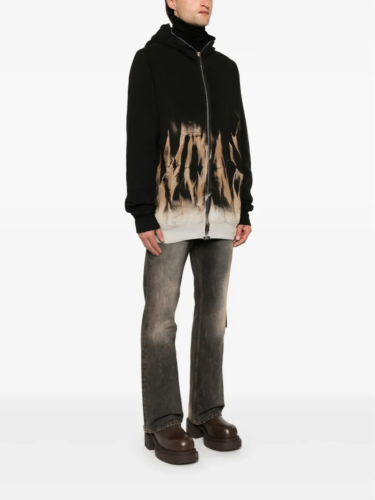 Rick Owens DRKSHDW ジャンボ ギンプ フーディー - 画像3