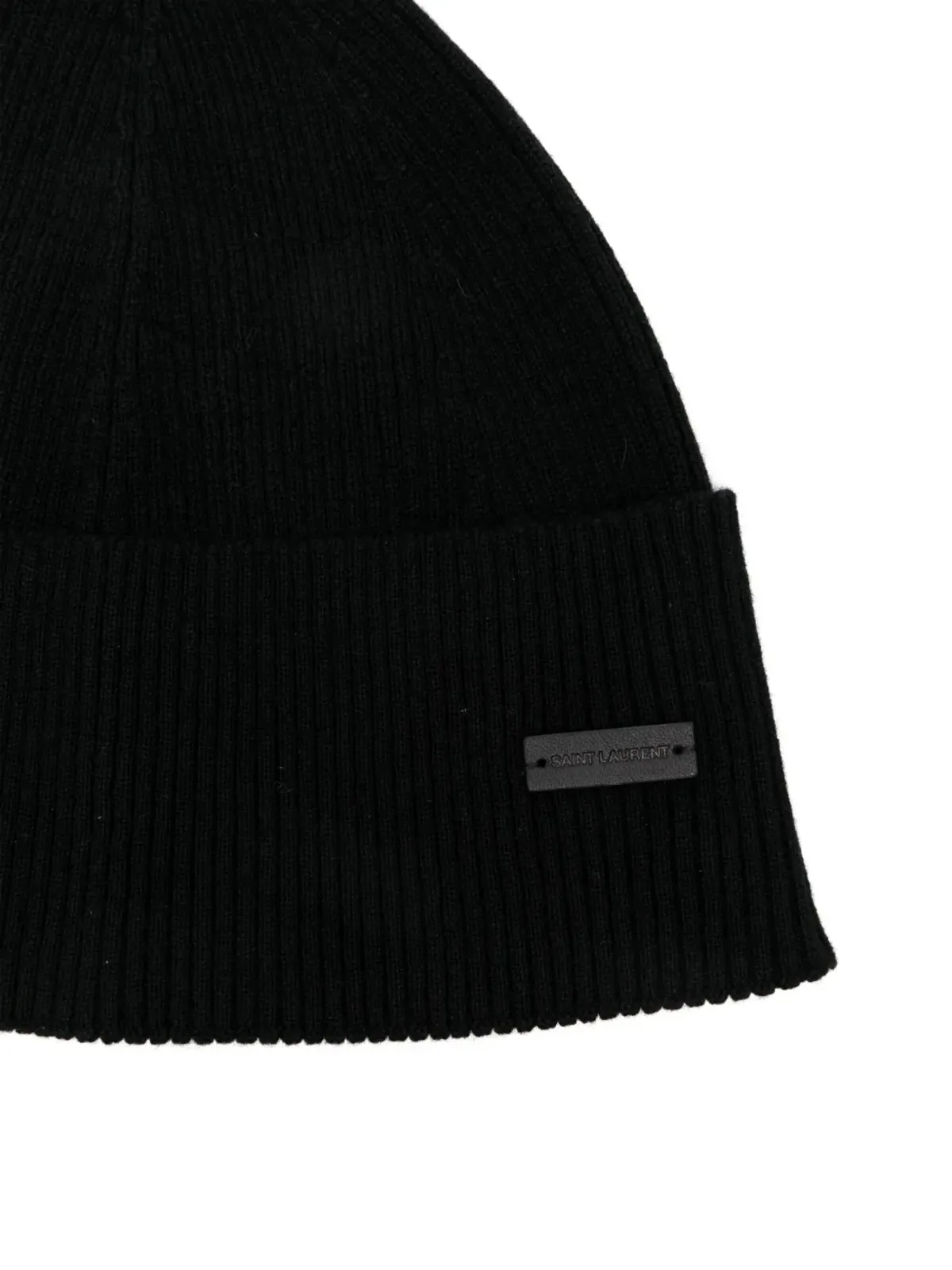 Saint Laurent カシミアビーニー - ブラック - 画像2