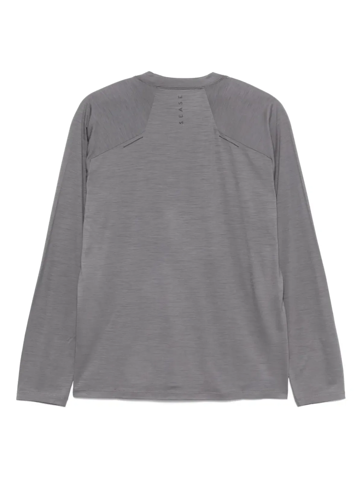 Sease グレーのヴァージンウールTシャツ - 画像2
