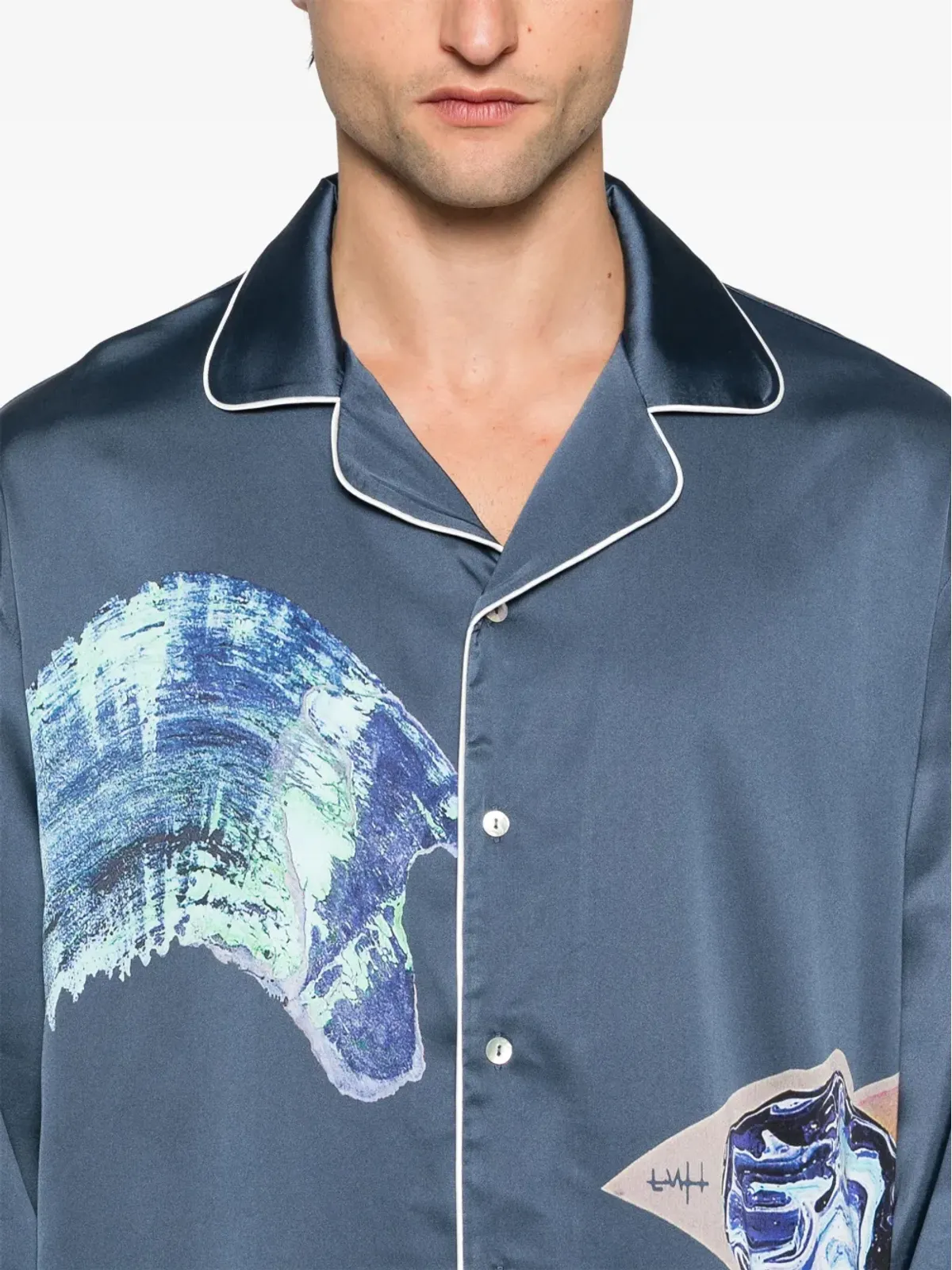 Limitato x Andrea Marchesini シングルショットシャツ - 画像5