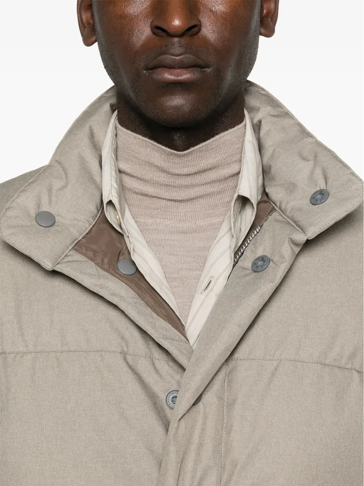 OUR LEGACY Inhale puffer jacket - Grey - 画像5