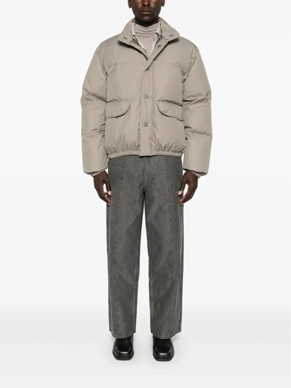 OUR LEGACY Inhale puffer jacket - Grey - 画像2