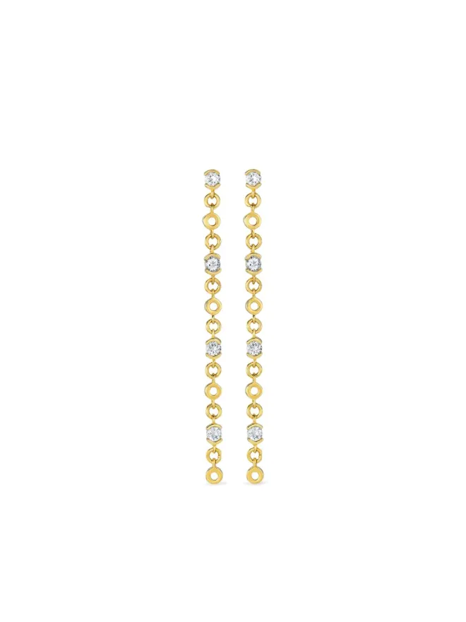 V JEWELLERY V JEWELLERY Lyla 18Kゴールドヴェルメイユ ドロップピアスの商品画像