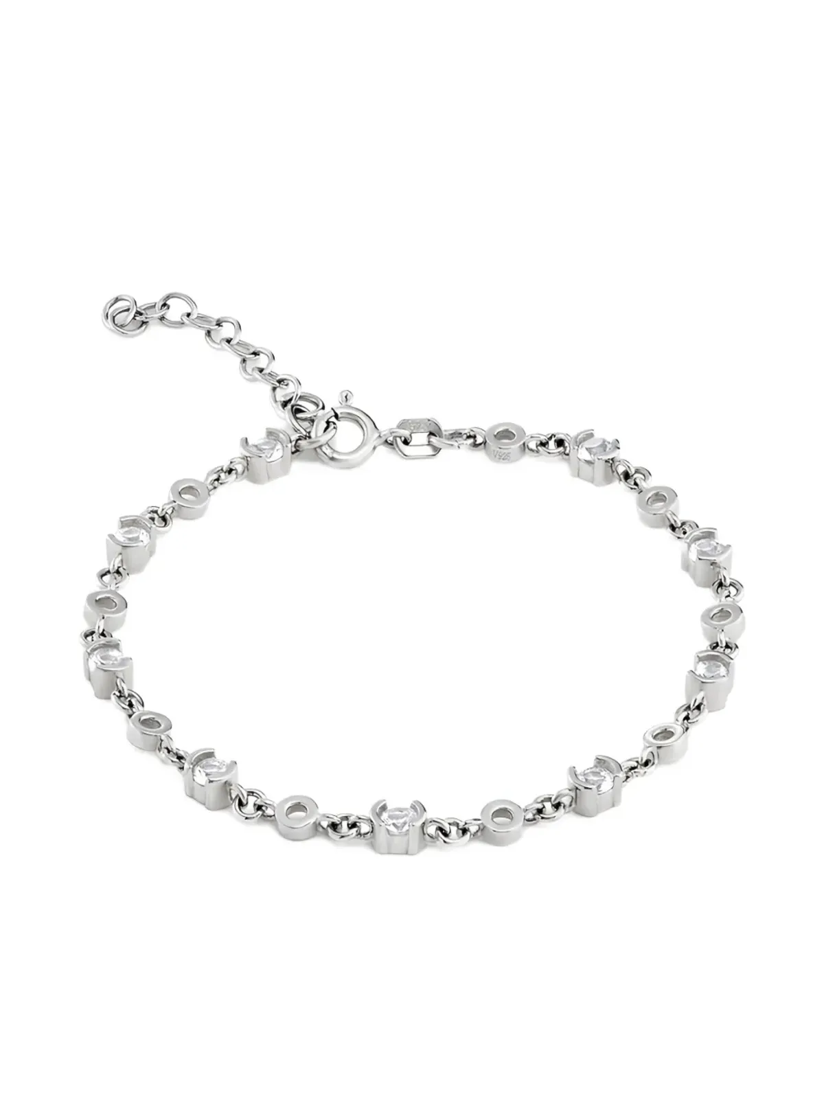 V JEWELLERY クリスタル装飾ブレスレット - 画像2