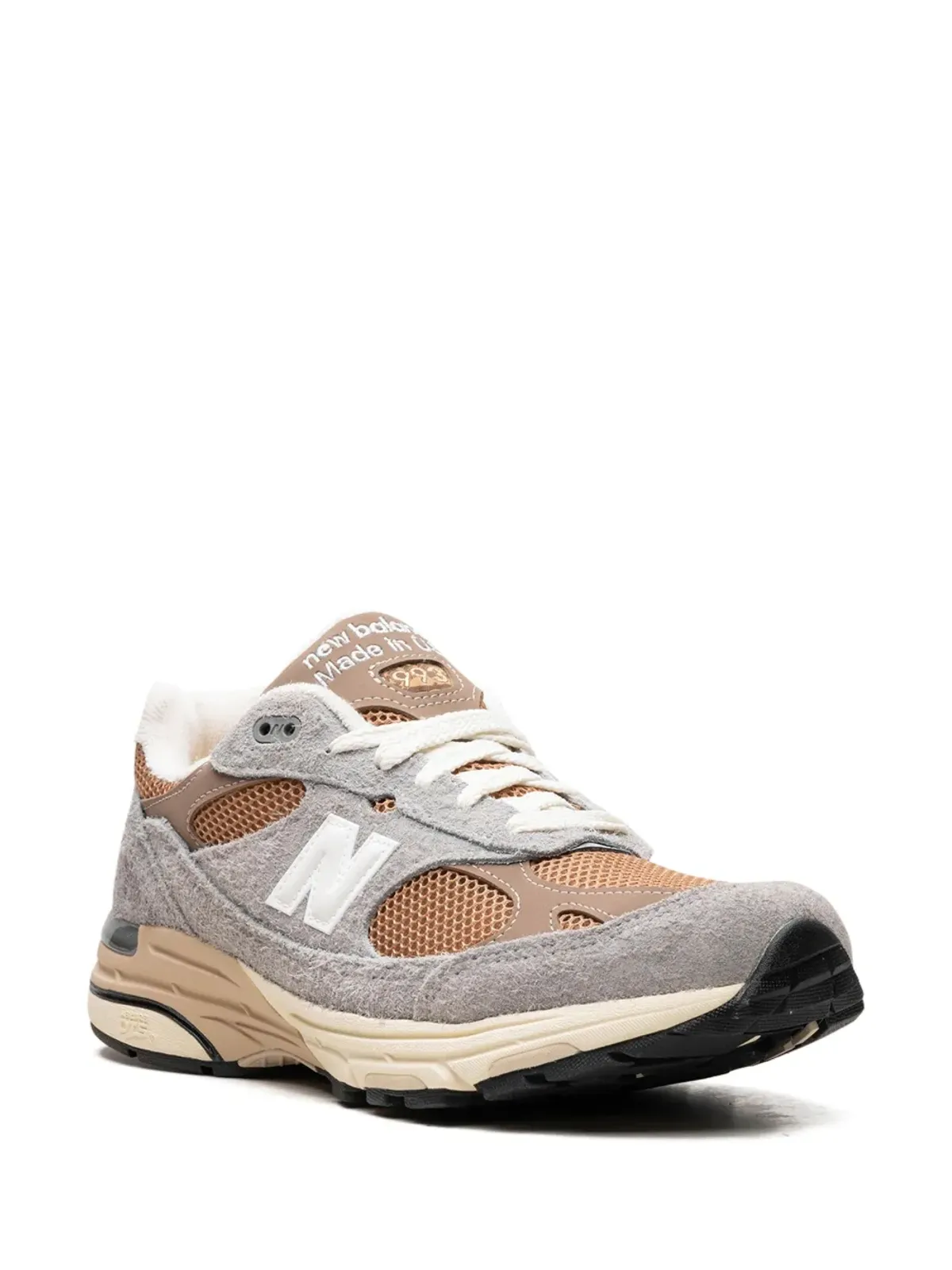 New Balance テディ・サンティス 米国製 993 シャドウグレー/ドリフトウッド スニーカー - 画像2