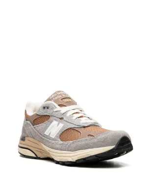 New Balance テディ・サンティス 米国製 993 シャドウグレー/ドリフトウッド スニーカー - サムネイル2