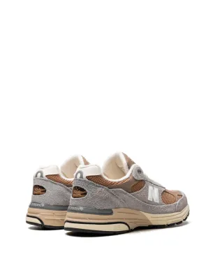 New Balance テディ・サンティス 米国製 993 シャドウグレー/ドリフトウッド スニーカー - サムネイル3