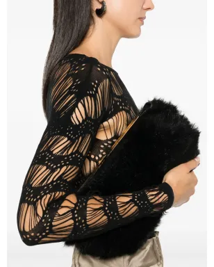 Saint Laurent ラダー編みジャージー ボディスーツ - サムネイル5