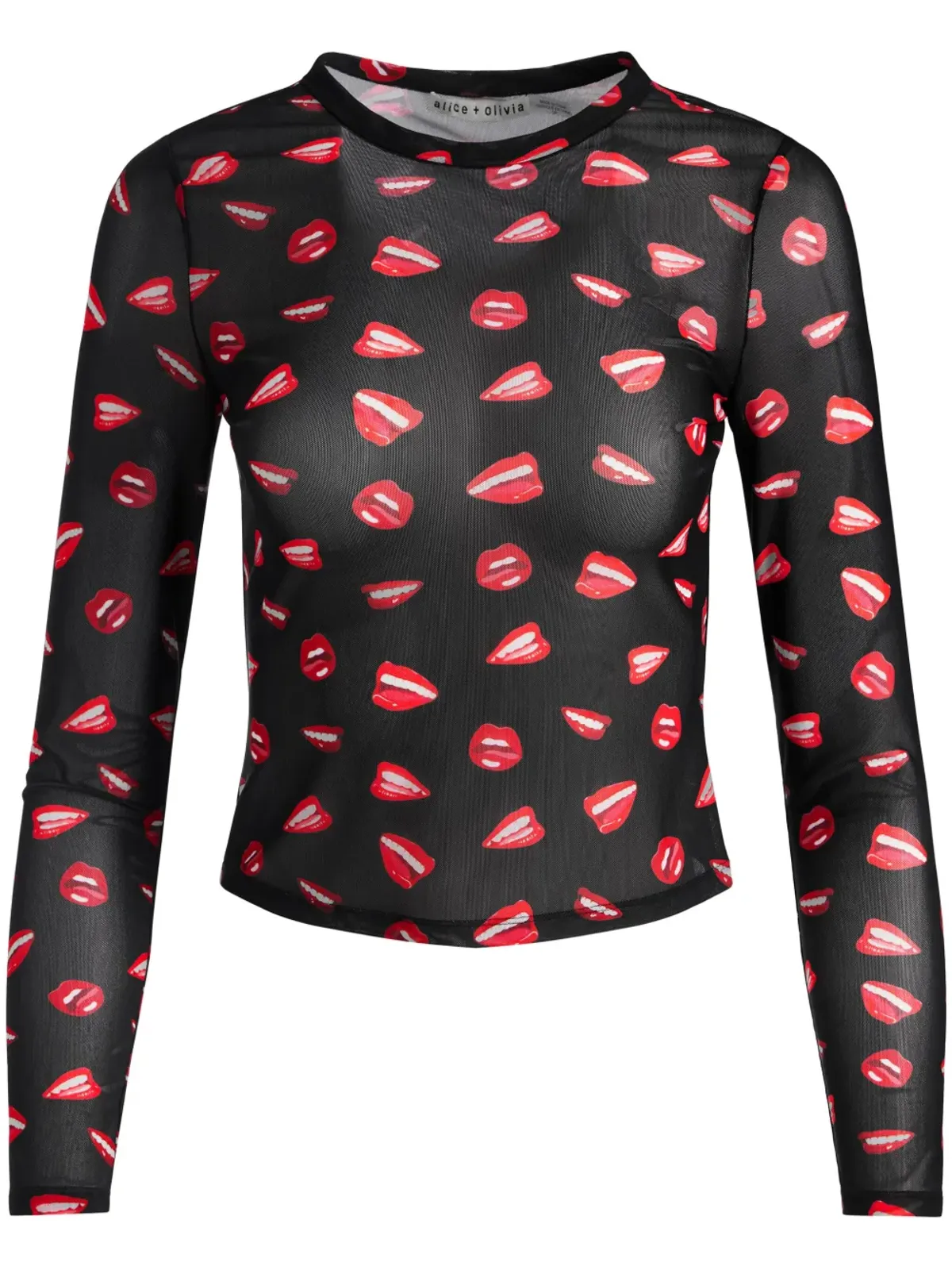 alice + olivia Delaina クロップトップ - 画像1