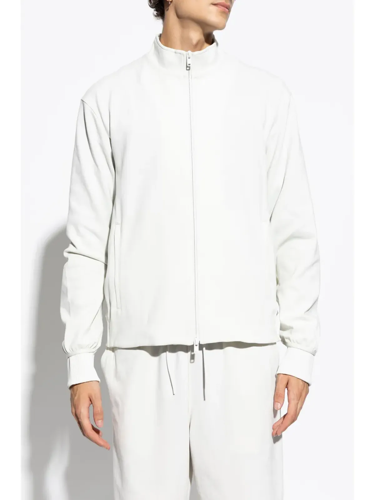 Y-3 ジップアップジャケット ホワイト - 画像3