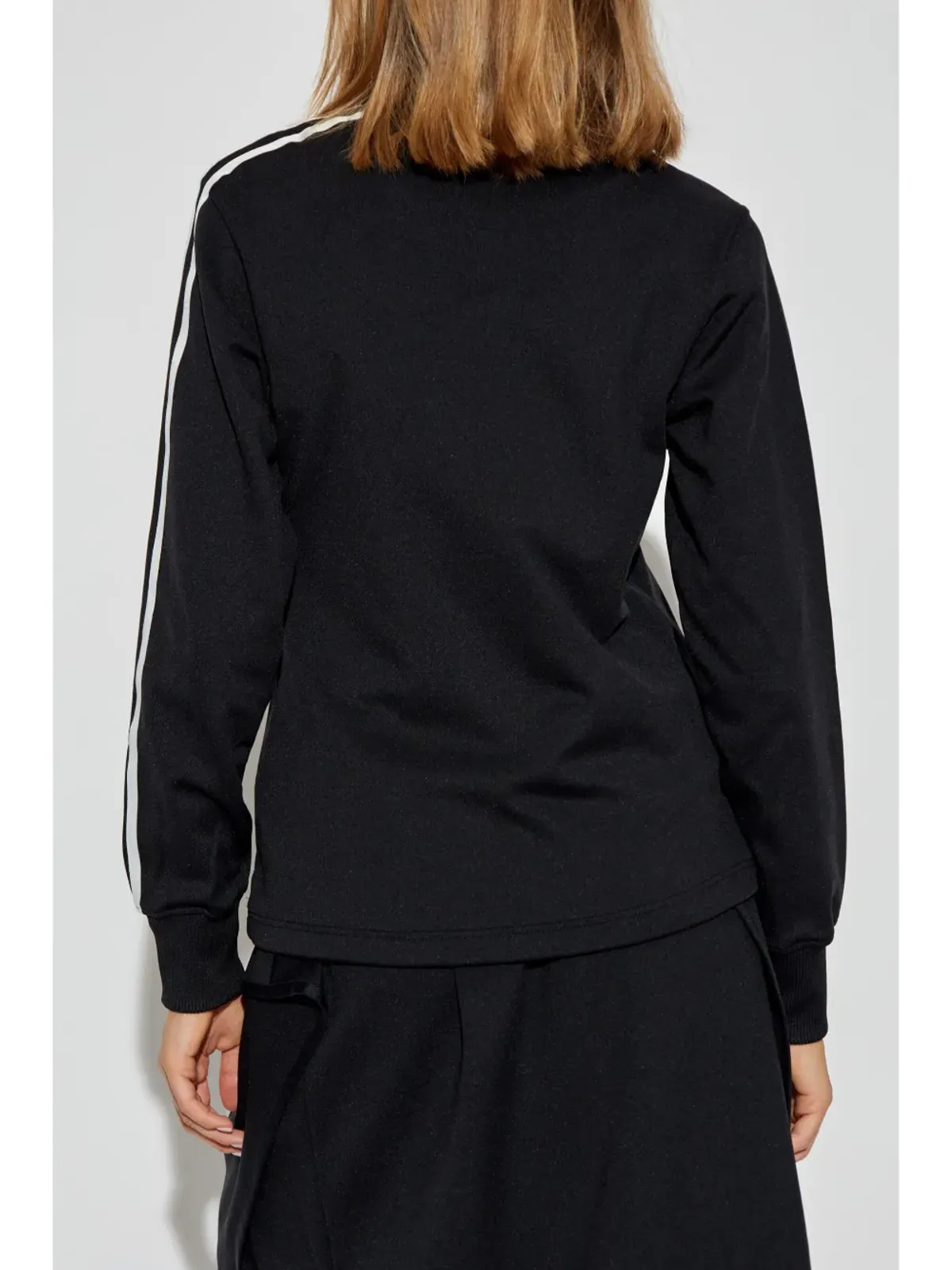 Y-3 ジップアップ ロゴ スウェットシャツ - ブラック - 画像4
