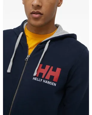 Helly Hansen フード付きジップアップスウェット - ブルー - サムネイル4