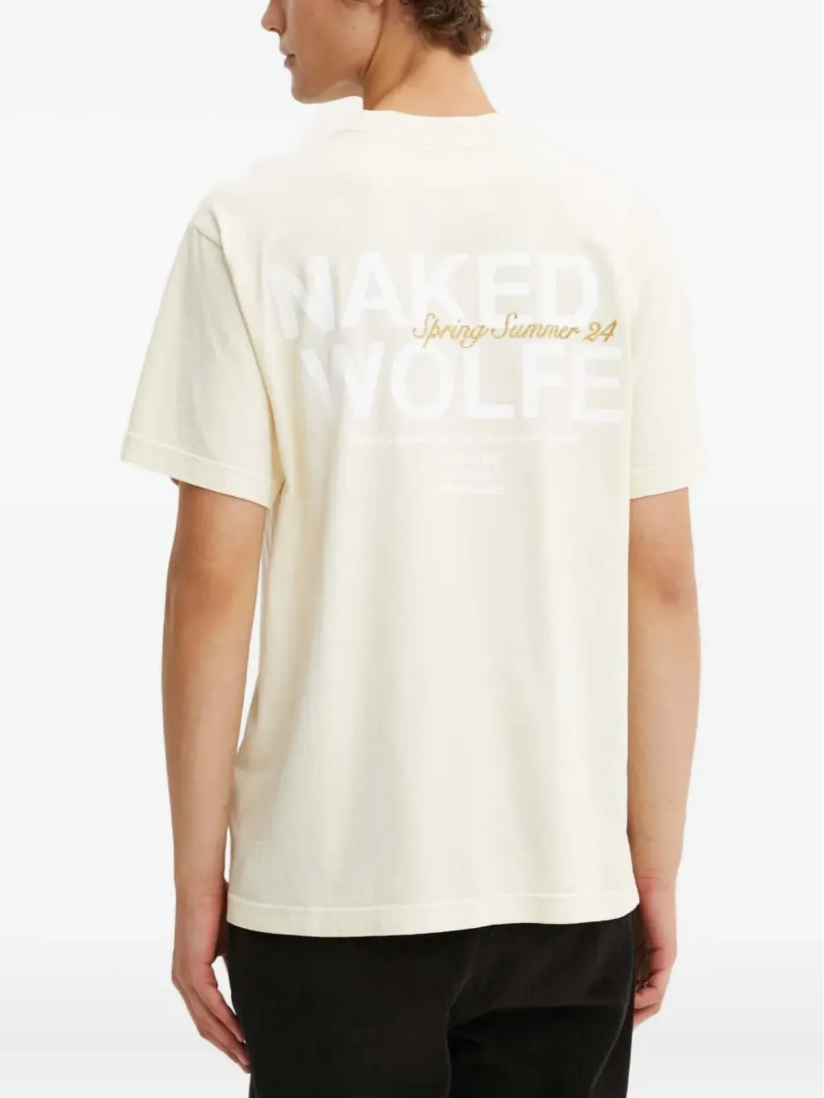 NAKED WOLFE ロゴプリントTシャツ - 画像3