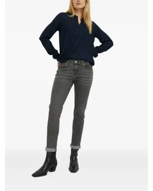 Levi's ミッドライズジーンズ ブラック - サムネイル2