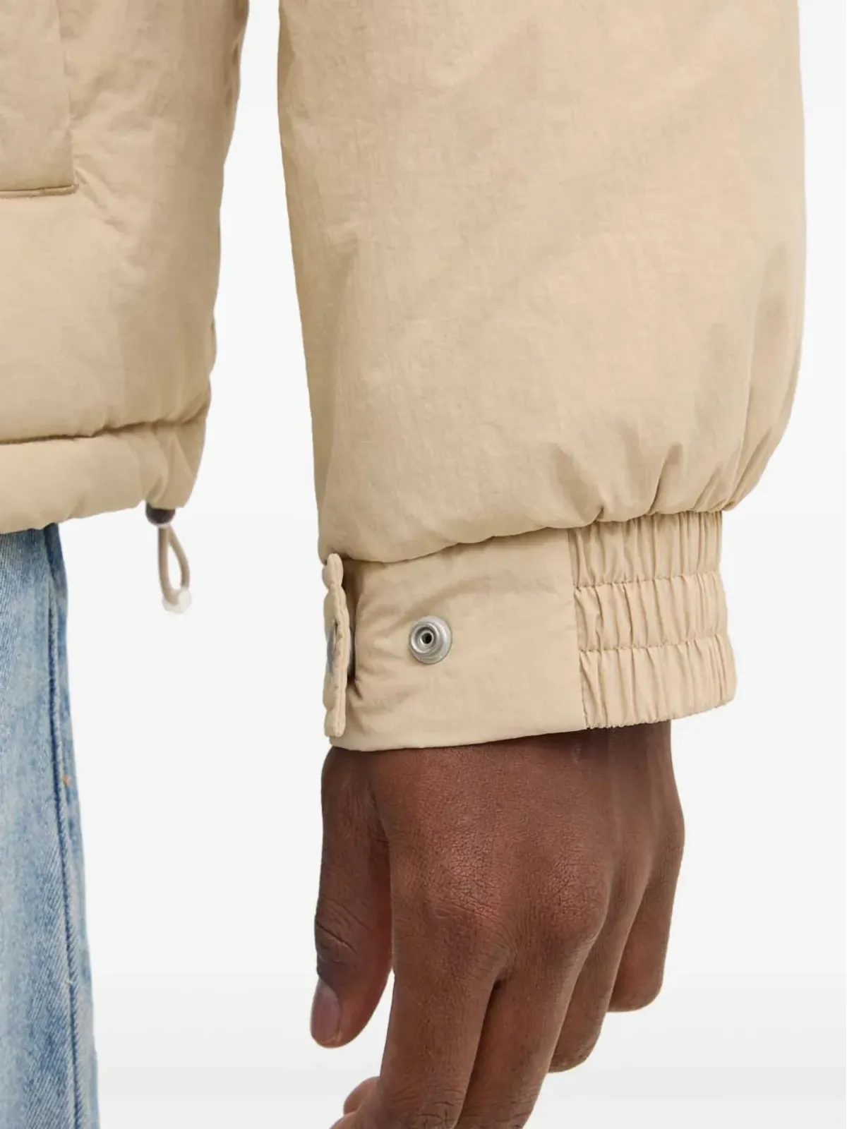 Levi's ロックリッジ フード付きパファージャケット - 画像4