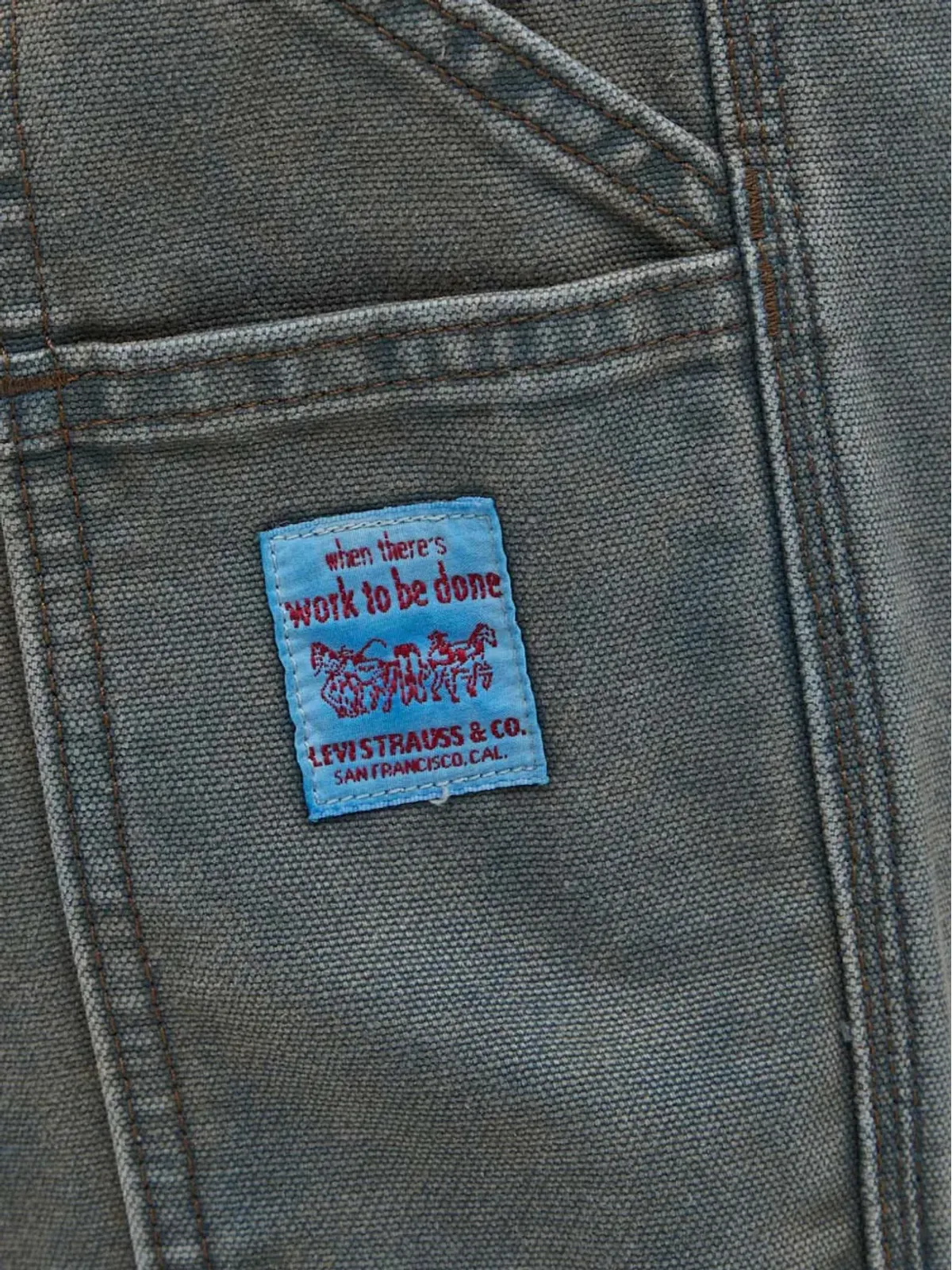 Levi's サイドパッチ パンツ - 画像4