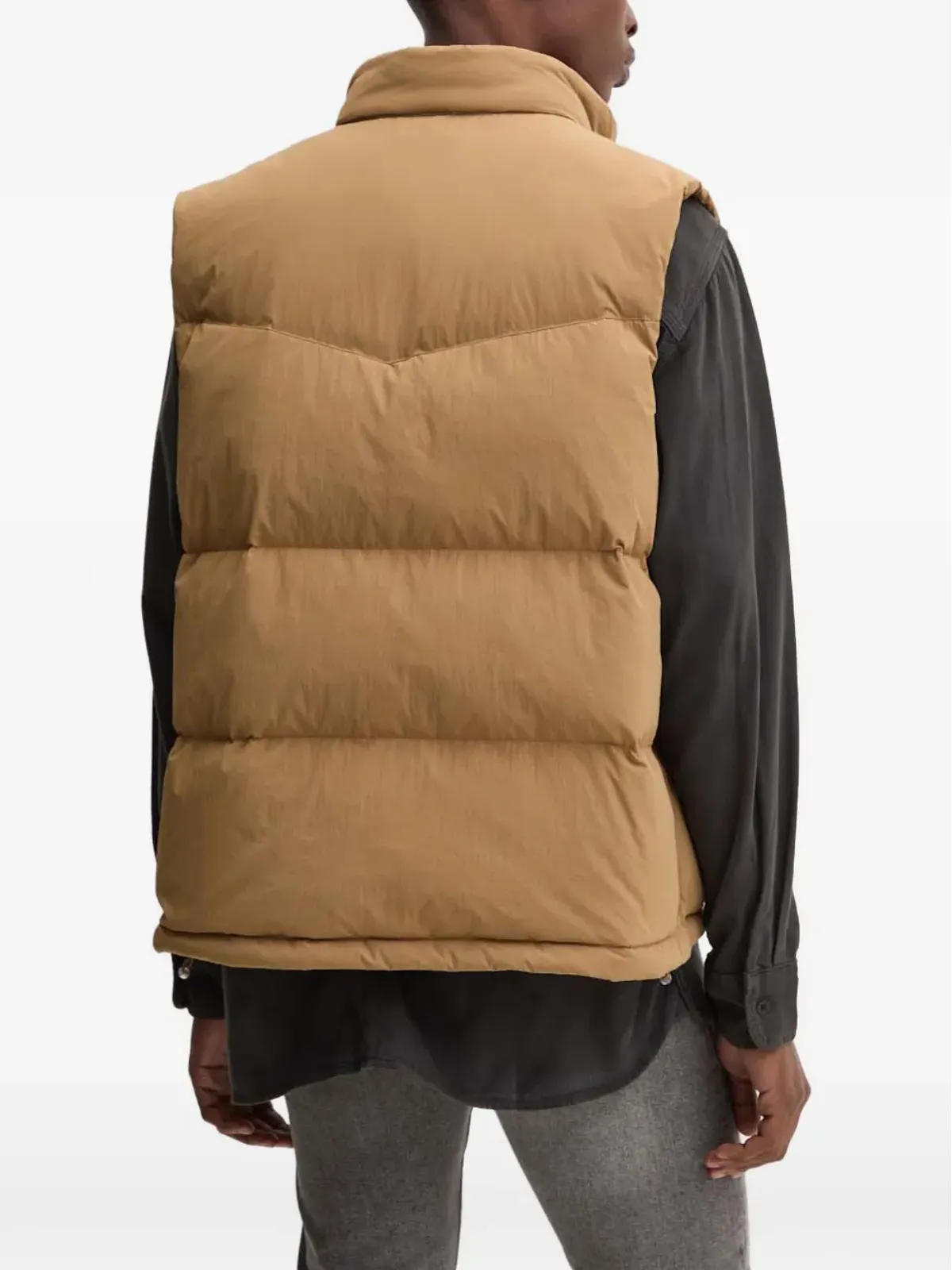 Levi's ロックリッジ ボタン付きキルティングジレ - 画像3