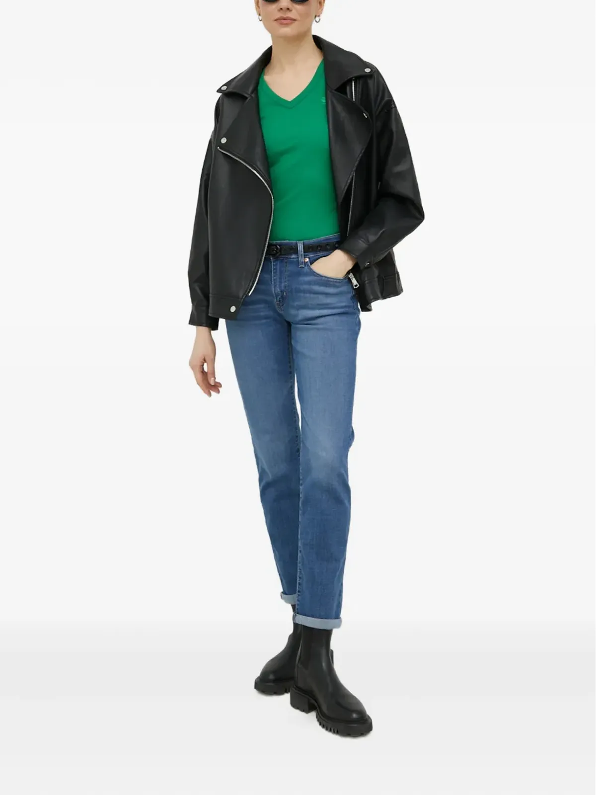 Levi's ベルトループ付きジーンズ - ブルー - 画像2