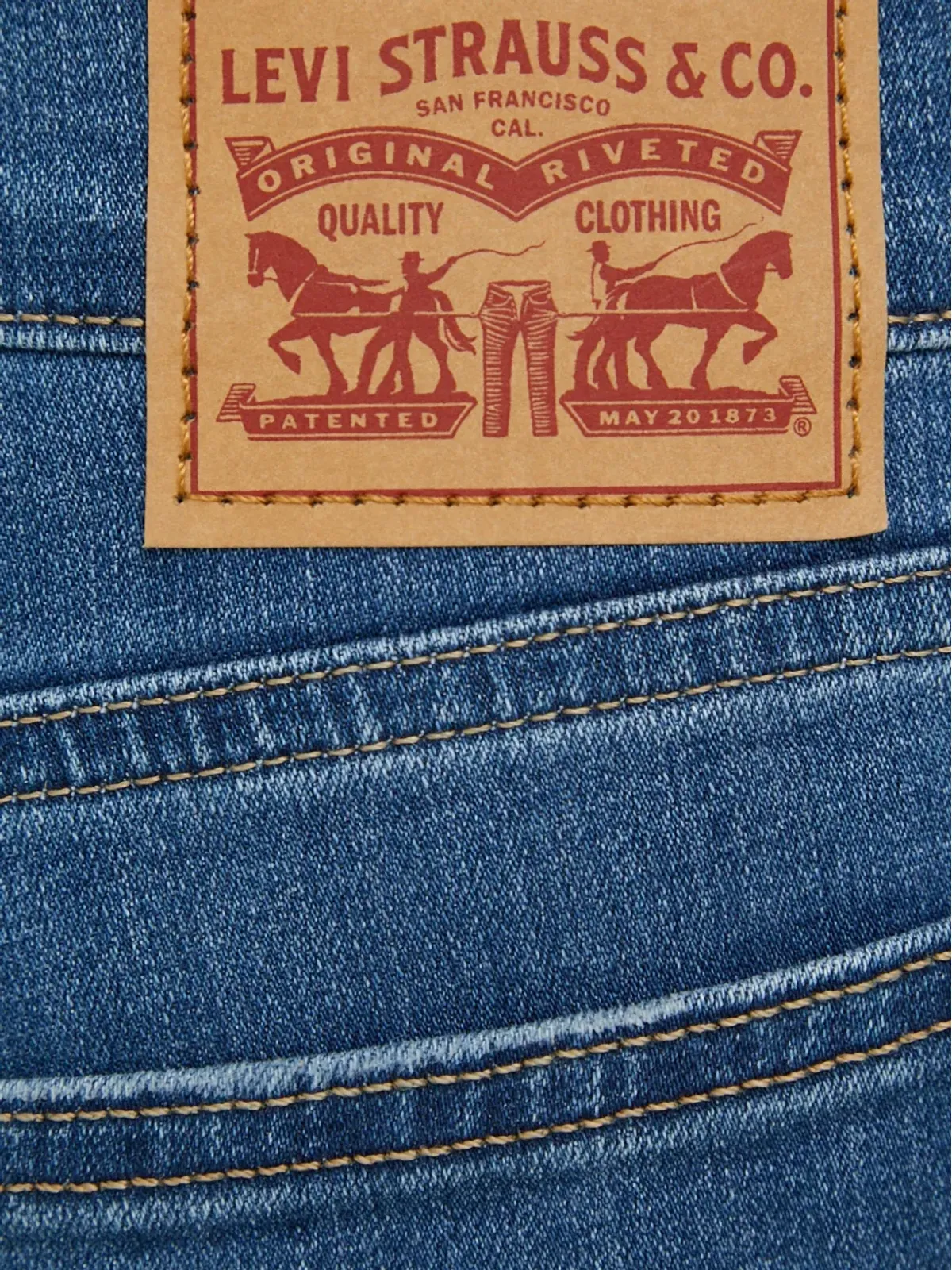Levi's ベルトループ付きジーンズ - ブルー - 画像4
