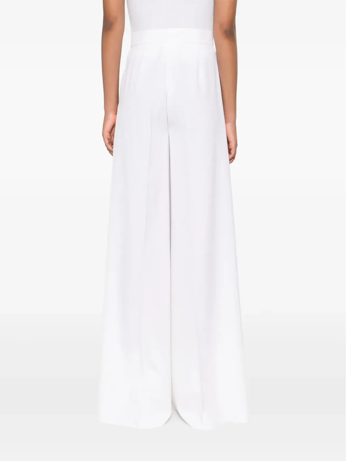 Max Mara Ninfa ワイドレッグパンツ - ニュートラル系 - 画像4