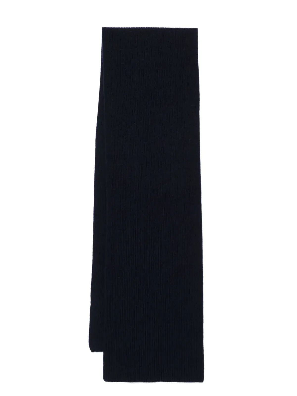 Sunspel カシミアリブ編みスカーフ - 画像1