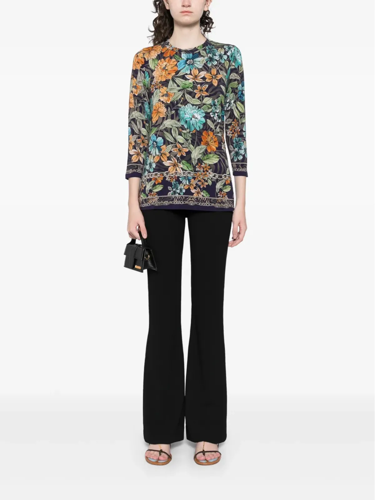 Johnny Was The Janie 3/4 sleeve Tee - 画像2