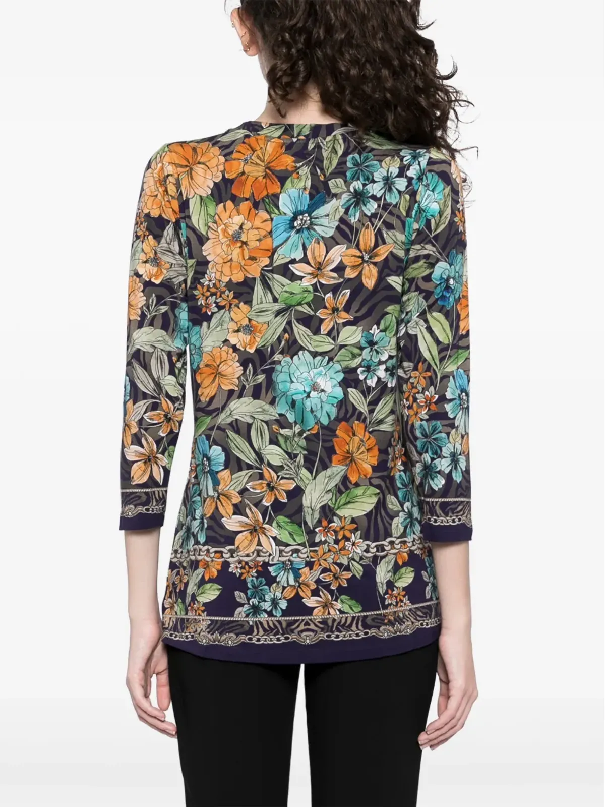 Johnny Was The Janie 3/4 sleeve Tee - 画像4