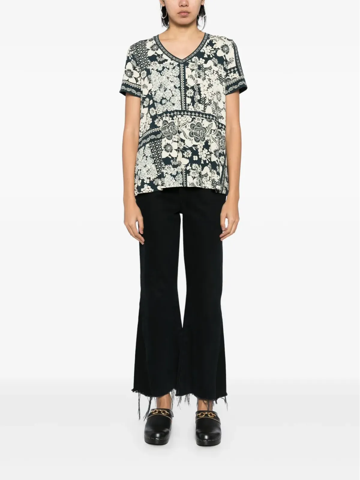 Johnny Was The Janie Favorite 半袖Tシャツ - 画像2